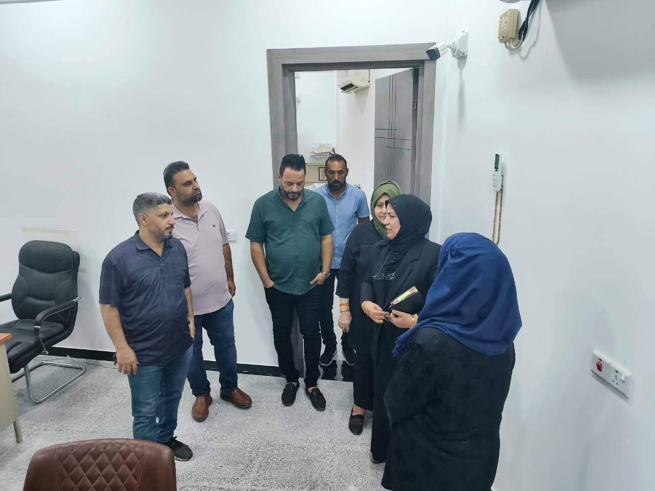 مدير عام دائرة التسجيل العقاري تجري زيارة تفقدية لمديرية عقاري الدورة للمتابعة ميدانيا على الخدمات المقدمة للمواطنين