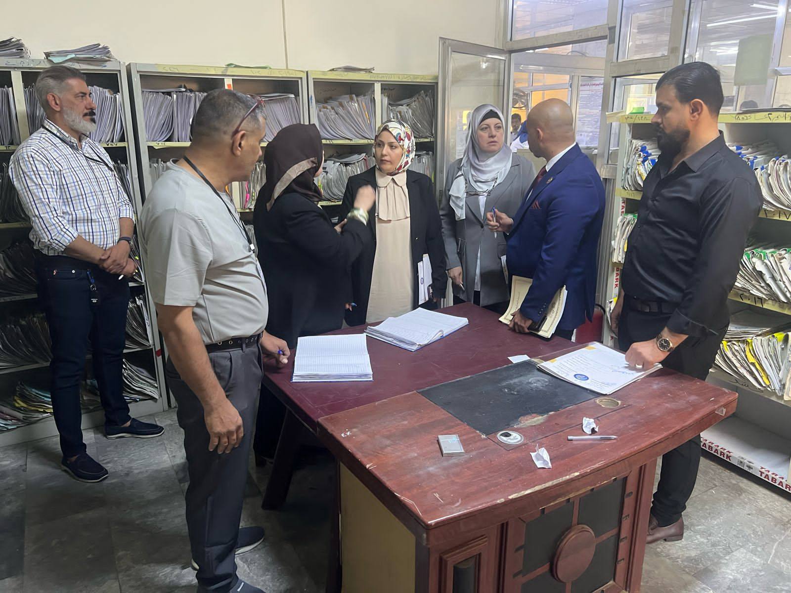 تعزيزاً للتعاون الرقابي..وفد من هيئة النزاهة يزور مديريتي تنفيذ المحمودية والشعب