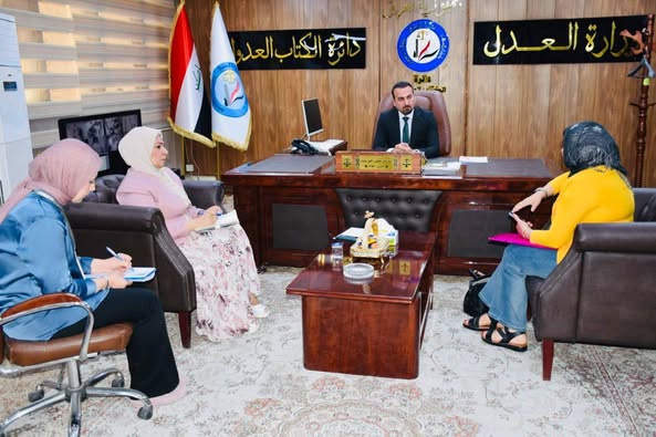 لتعزيز مبدأ التواصل المباشر مع المواطنين .. مدير عام دائرة الكتاب العدول يستقبل المواطنين في مكتبه للاطلاع على احتياجاتهم وتلبية متطلباتهم
