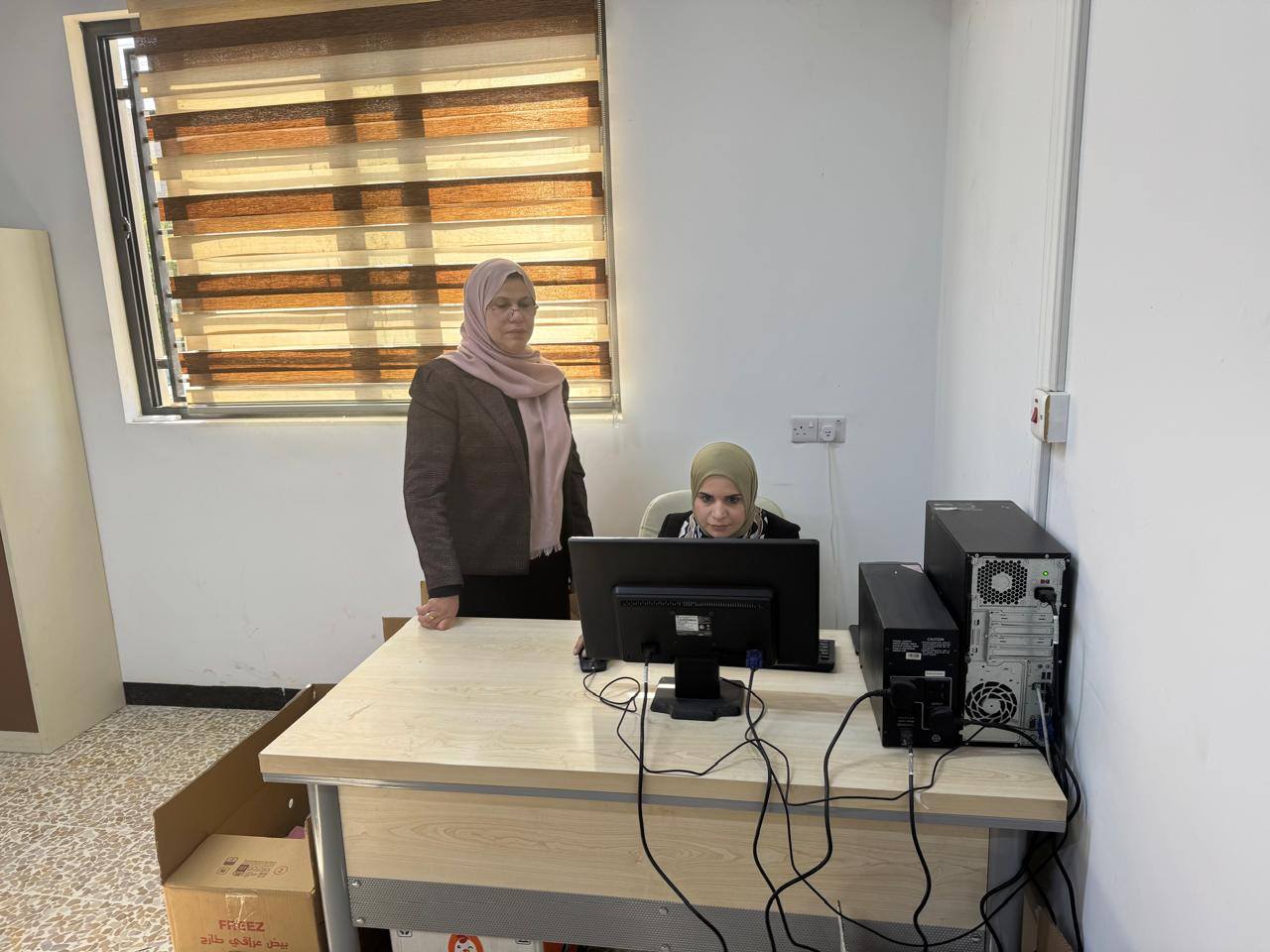 مدير عام دائرة رعاية القاصرين تجري زيارة تفقدية لمديرية رعاية القاصرين في نينوى للاطلاع على آلية سير العمل لانجاز معاملات المواطنين ‏