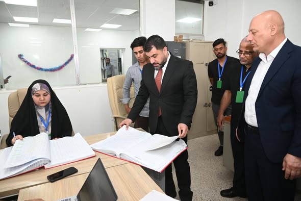 مدير عام دائرة التنفيذ يجري جولة ميدانية في واسط ويوجه بتوفير كافة متطلبات العمل وتبسيط إلاجراءات لانجاز معاملات المواطنين