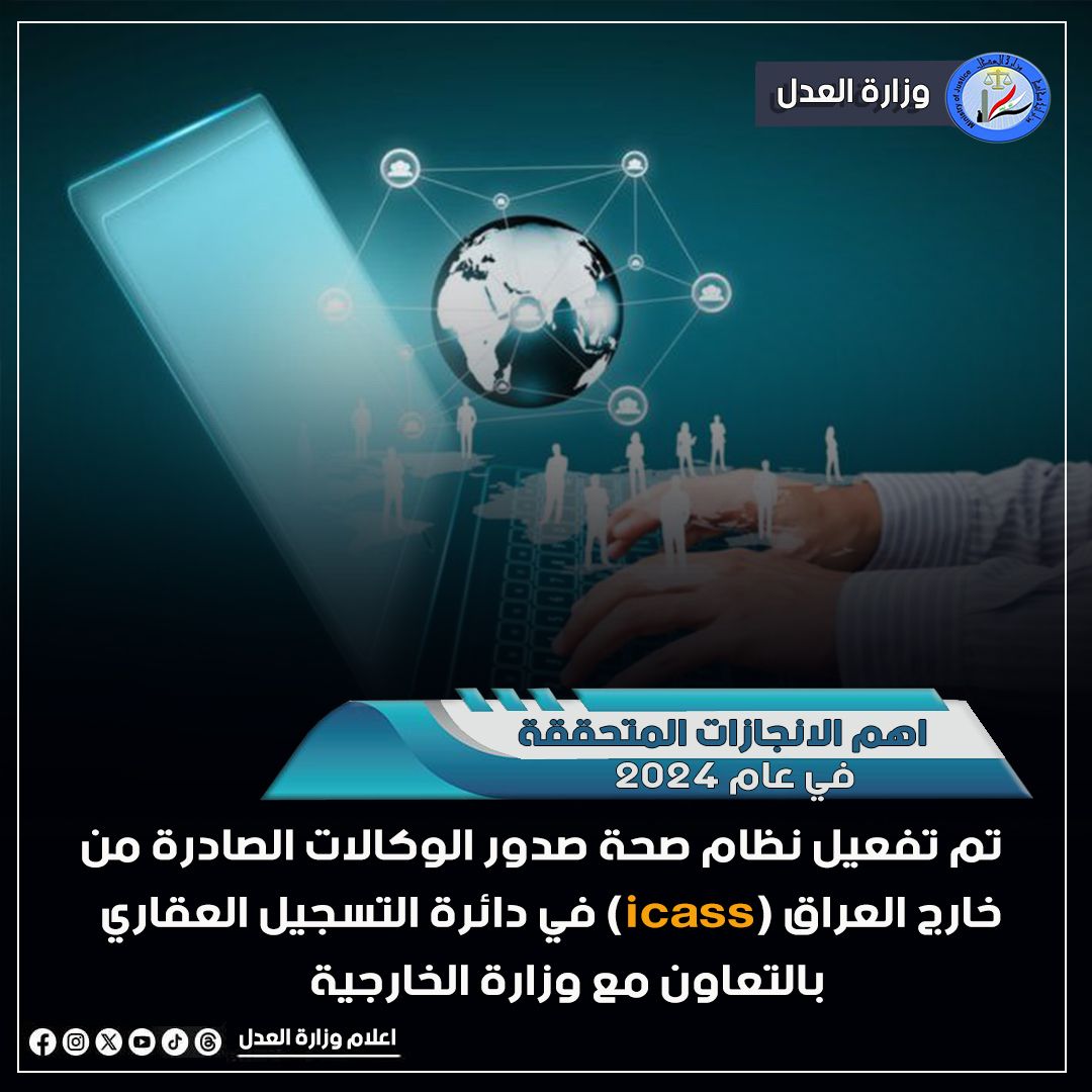 الانجازات المتحققة في عام ٢٠٢٤ تفعيل نظام 