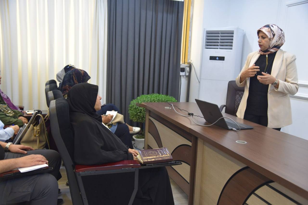 قسم شؤون المرأة يقيم ورشة تثقيفية بعنوان 