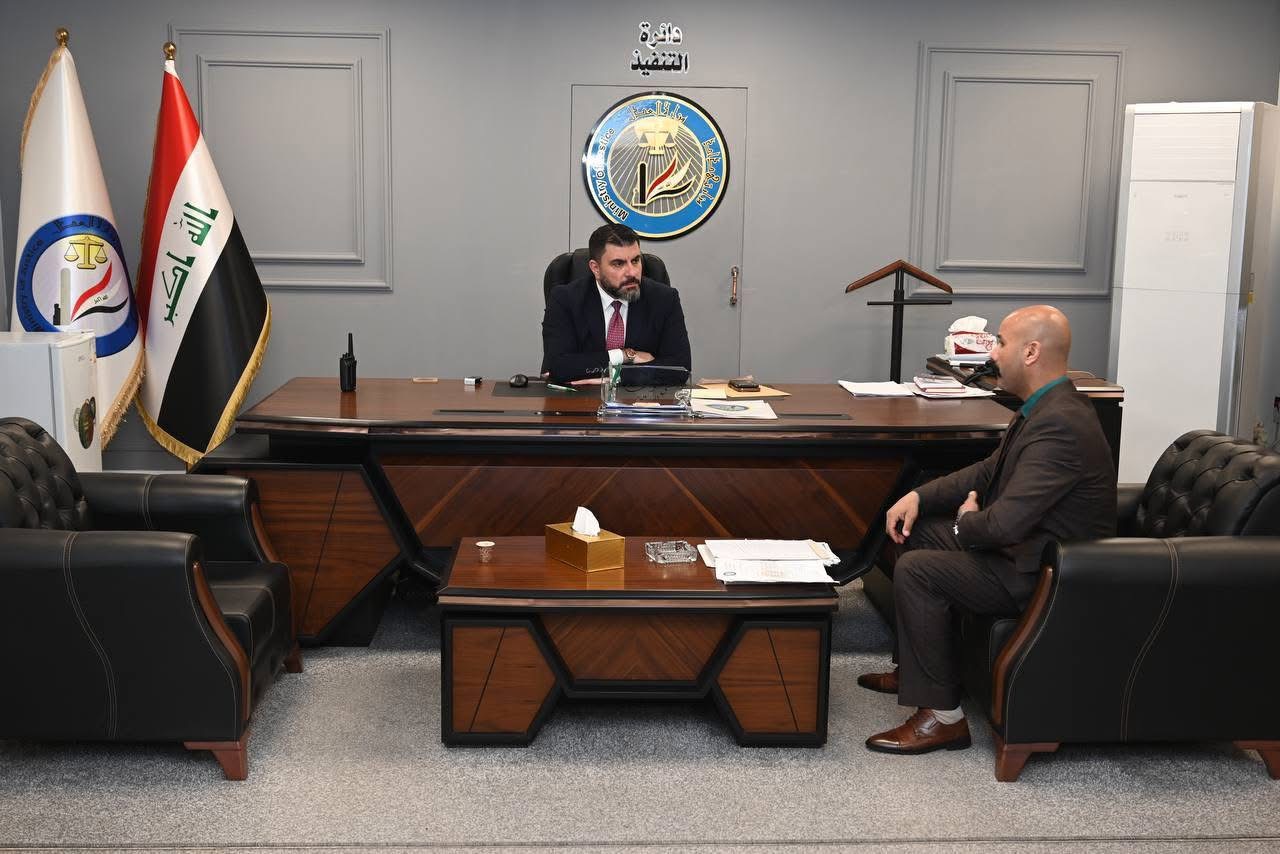 مدير عام دائرة التنفيذ يستقبل المواطنين ضمن المقابلات الأسبوعية