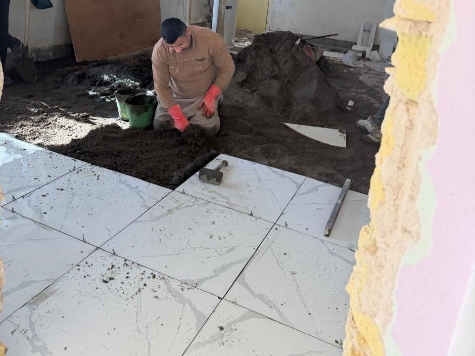 مديرية التسجيل العقاري في ديالى تباشر حملة تطوعية لتحسين بيئة العمل وخدمة المراجعين