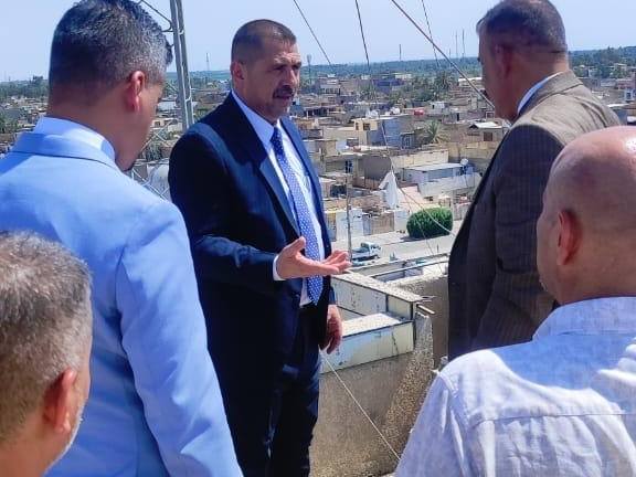 رئيس لجنة صيانة المجمعات العدلية يشرف ميدانياً على صيانة مجمعي العزيزية والنعمانية