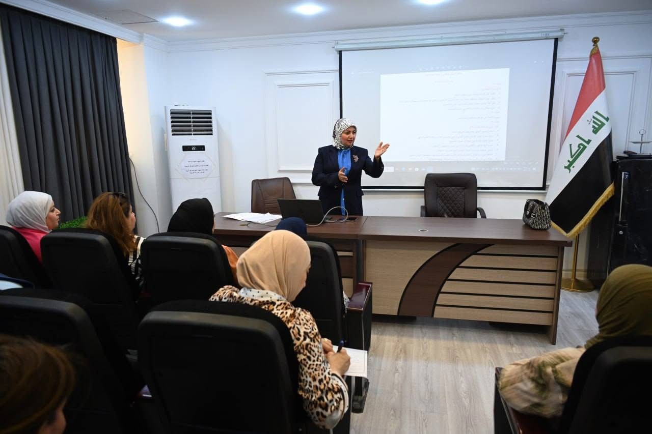 قسم شؤون المرأة بالتعاون مع هيئة النزاهة ينظم ورشة توعوية حول لائحة السلوك الوظيفي في نطاق الانتخابات