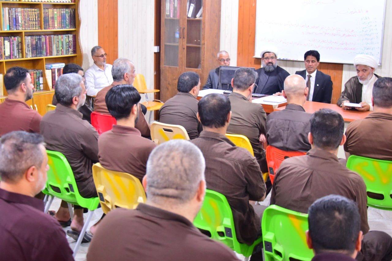 سجن الناصرية المركزي يستقبل وفد العتبة الحسينية للاطلاع على البرامج التعليمية والتأهيلية