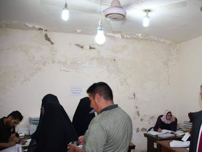 إثر الزيارة الميدانية الى المجمع واطلاعه على واقع البناية