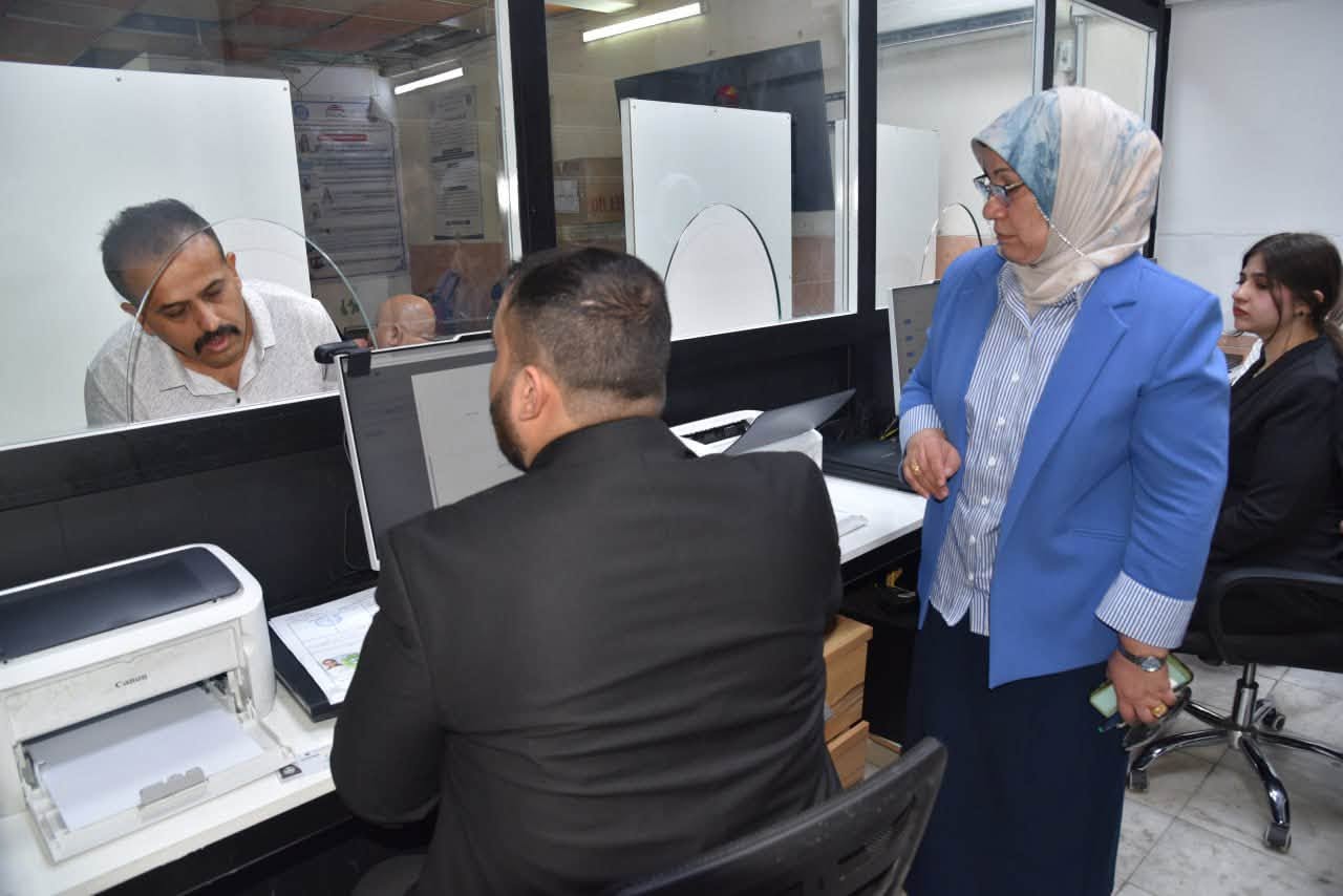 وزارة العدل تعلن إطلاق نظام أتمتة معاملات البيع والشراء في مديرية تسجيل عقاري الكاظمية الثانية