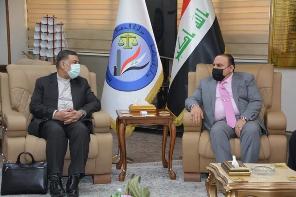 وزير العدل يستقبل وزير العدل الايراني لبحث تعزيز ‏العلاقات الثنائية بين الجانبين