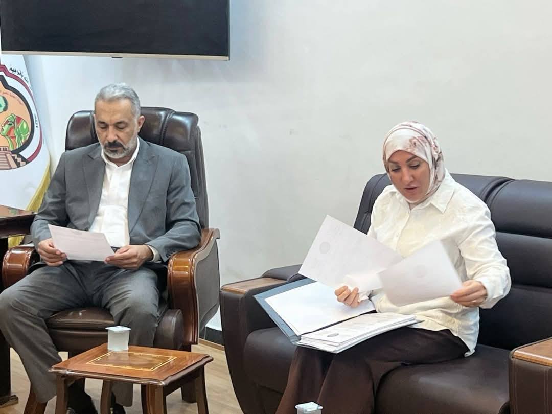 تعزيزًا للتعاون بين وزارتي العدل والتربية.. وفد من دائرة الإصلاح العراقية يزور الجهاز التنفيذي لمحو الأمية