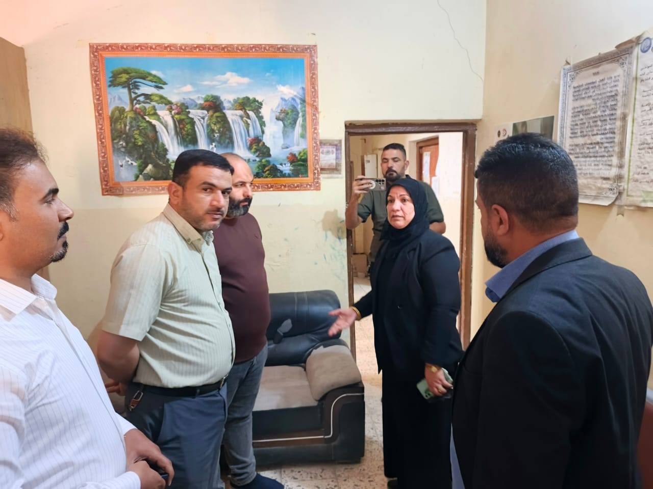 مدير عام دائرة التسجيل العقاري تتفقد مديرية الشطرة وملاحظية النصر في ذي قار لتعزيز جودة الخدمات وتلبية احتياجات المواطنين