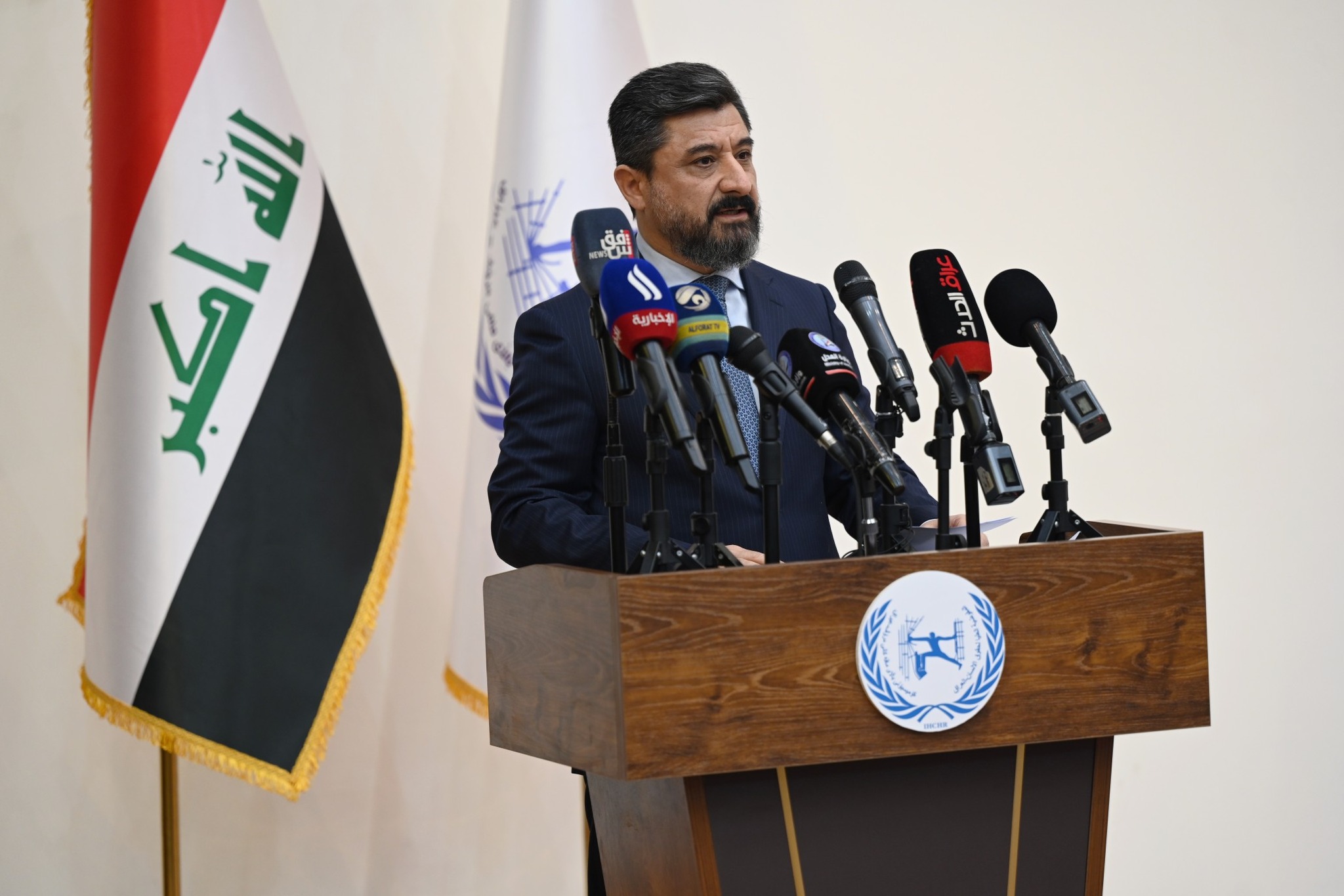 كلمة معالي وزير العدل والمكلف بأدارة المفوضية العليا لحقوق الانسان