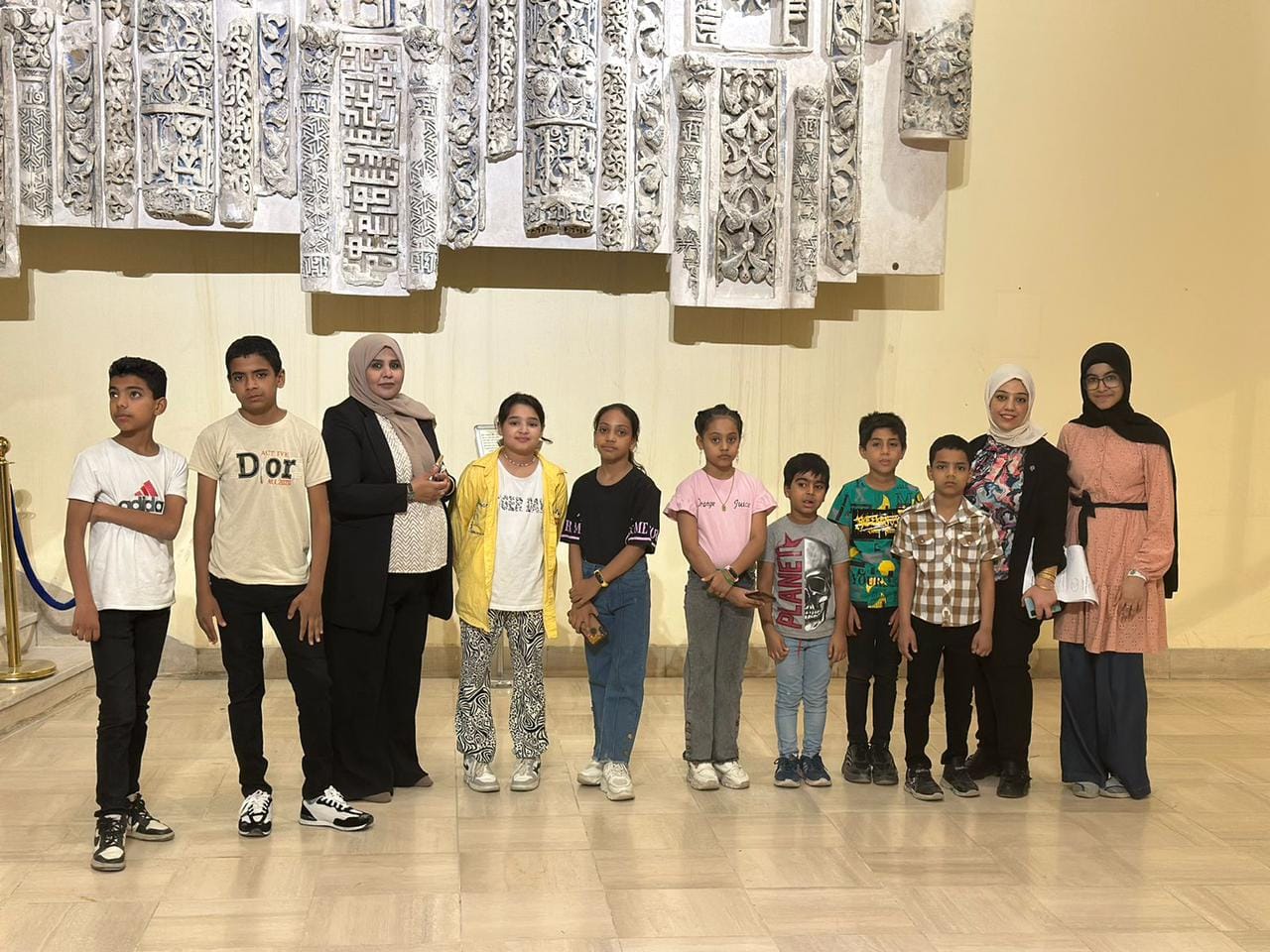 دائرة رعاية القاصرين تنظم زيارة تثقيفية للمتحف الوطني العراقي