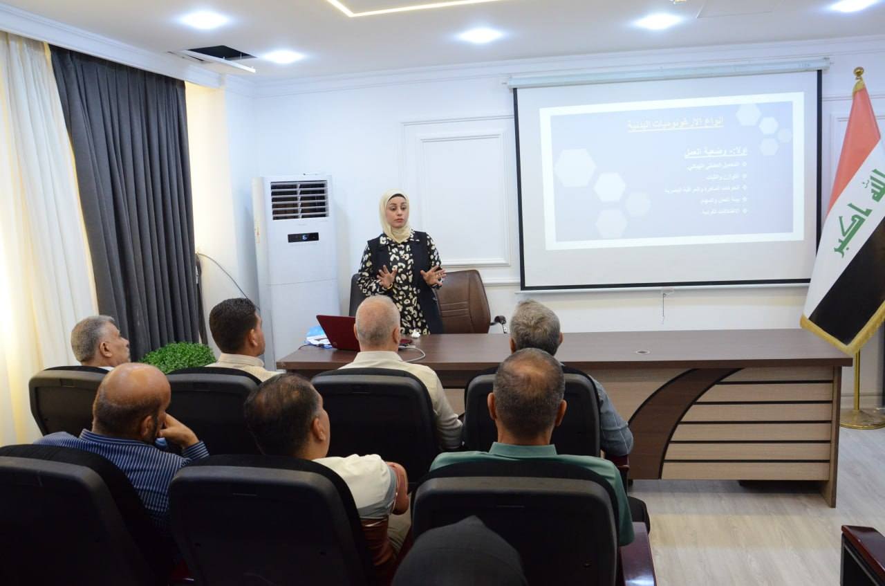 قسم إدارة الجودة الشاملة يقيم ورشة عمل حول 