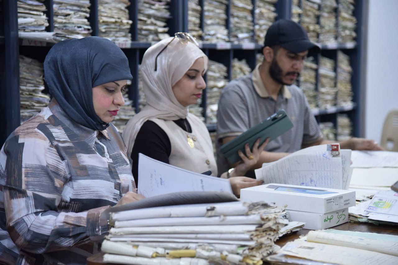 تنفيذاً لتوجيهات معالي وزير العدل د. خالد شواني ..  التسجيل العقاري تنجز أرشفة بيانات مالكي العقارات في سبع مديريات ببغداد والمحافظات دعما لمبادرة وطن