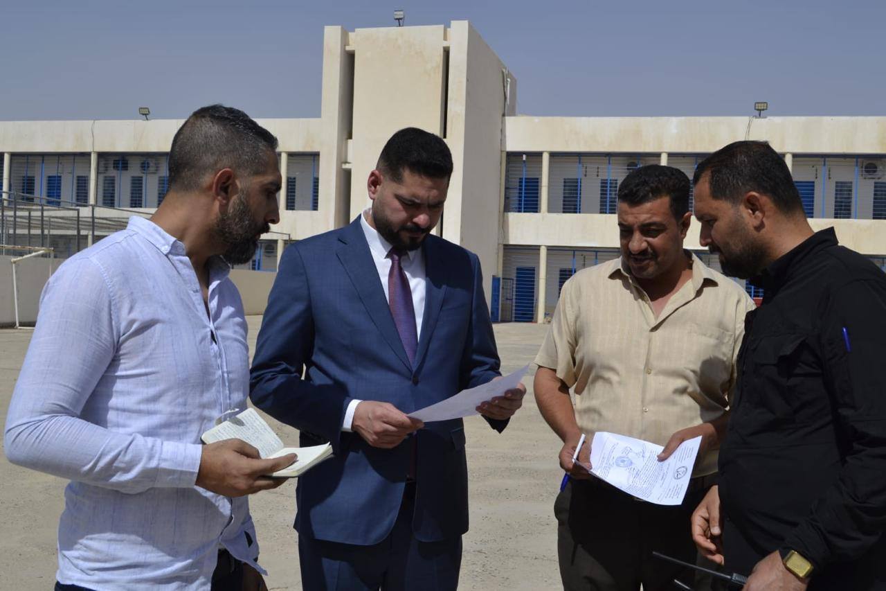 اللجنة المركزية لمتابعة العفو العام تزور سجن جمجمال المركزي لتعزيز إجراءات التنفيذ