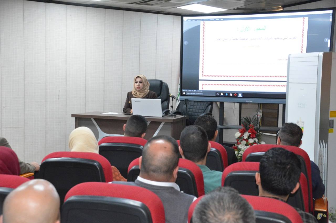 دائرة التخطيط العدلي تنظم ورشة توعوية حول 