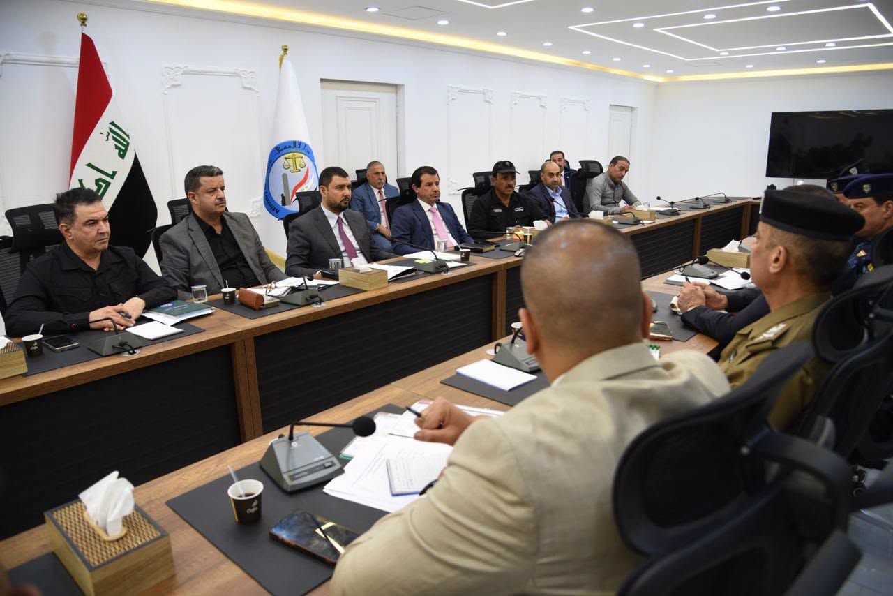 وكيل وزارة العدل الاقدم يبحث مع وزارة الداخلية تعزيز التعاون الامني لتامين المؤسسات الاصلاحية