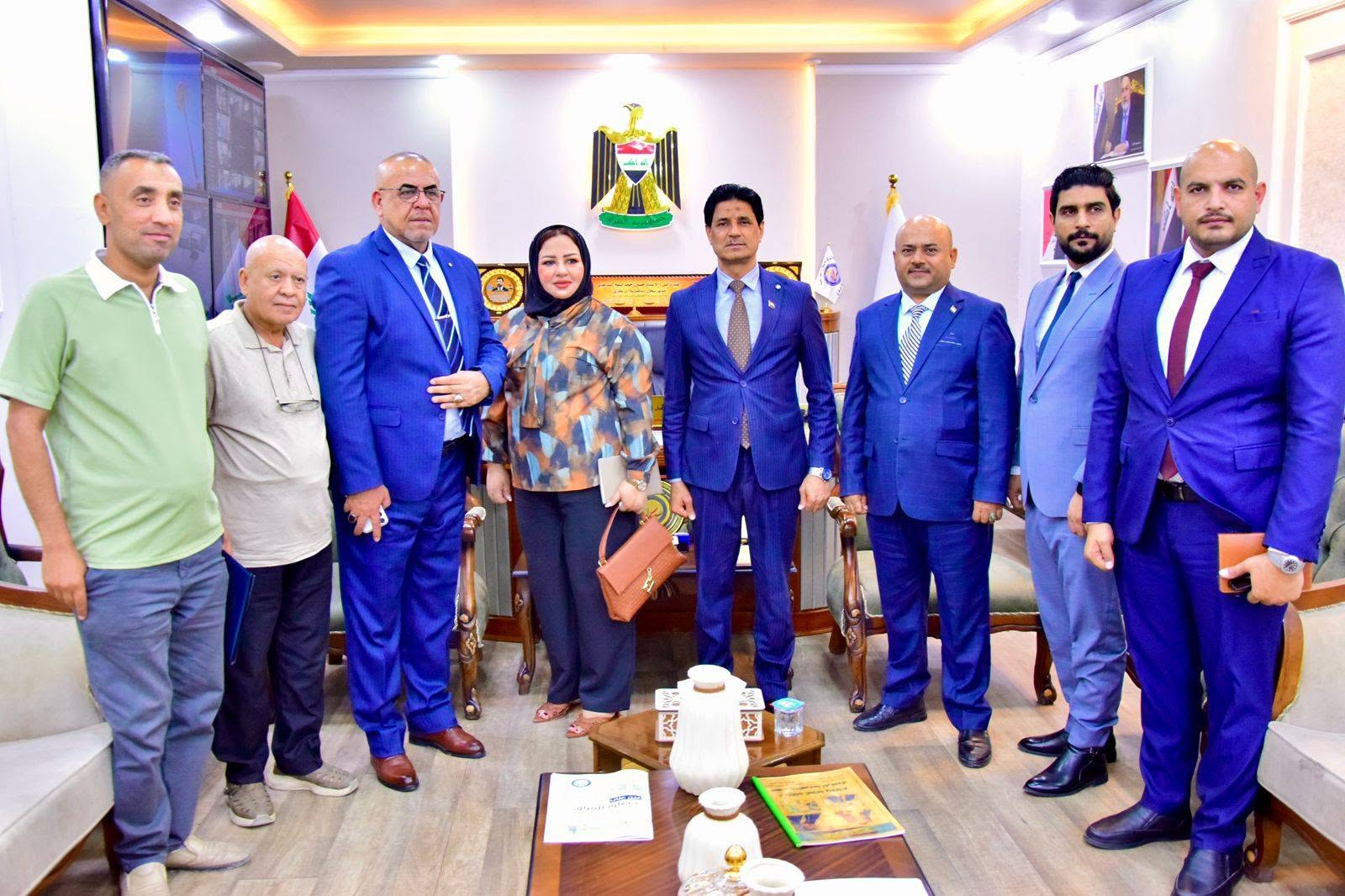 سجن الناصرية المركزي يستقبل فريقاً صحياً للاطلاع على الواقع الطبي والخدمي للنزلاء