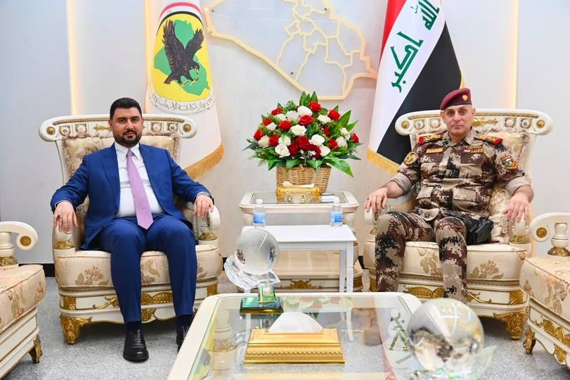 وكيل وزارة العدل الأقدم يلتقي رئيس جهاز مكافحة الإرهاب لبحث تعزيز التعاون المشترك لتعزيز الامن في الدوائر الاصلاحية