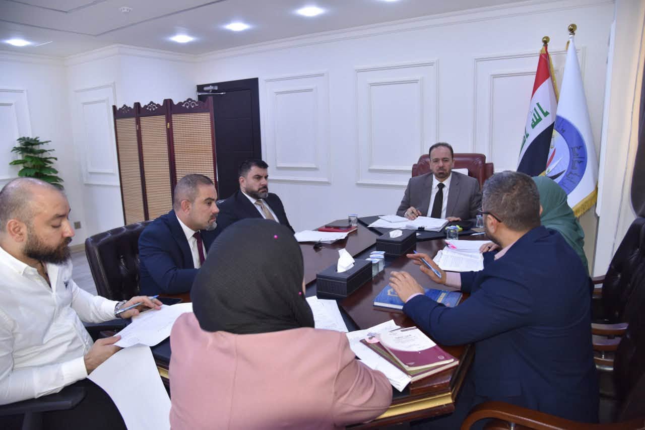 وكيل وزارة العدل للشؤون الإدارية والمالية يترأس اجتماعا لمناقشة تعديل قانون التنفيذ رقم (45) لسنة 1980