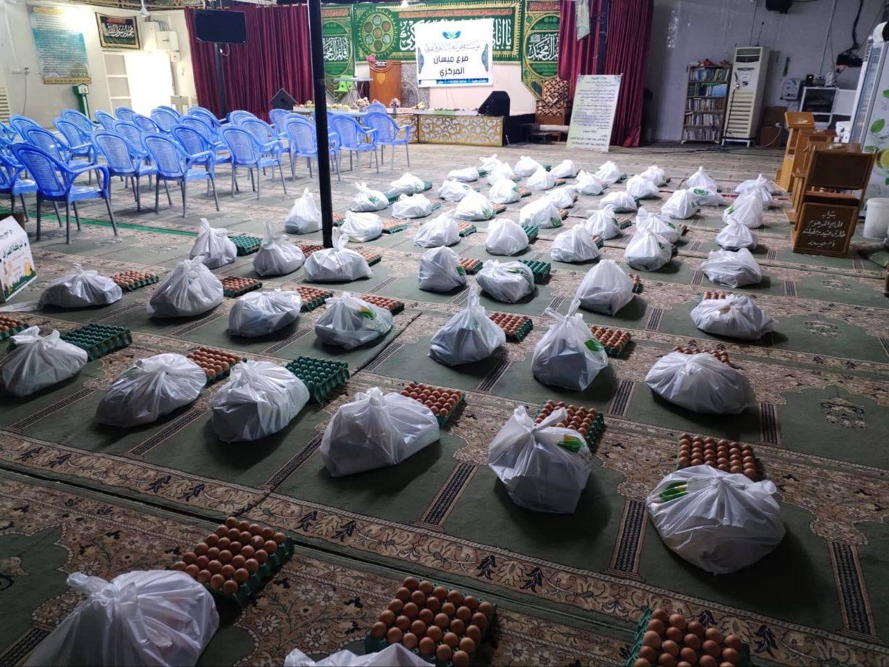 لجنة العمل التطوعي في وزارة العدل تطلق حملة لتوزيع سلال غذائية خلال شهر رمضان المبارك في بغداد والمحافظات