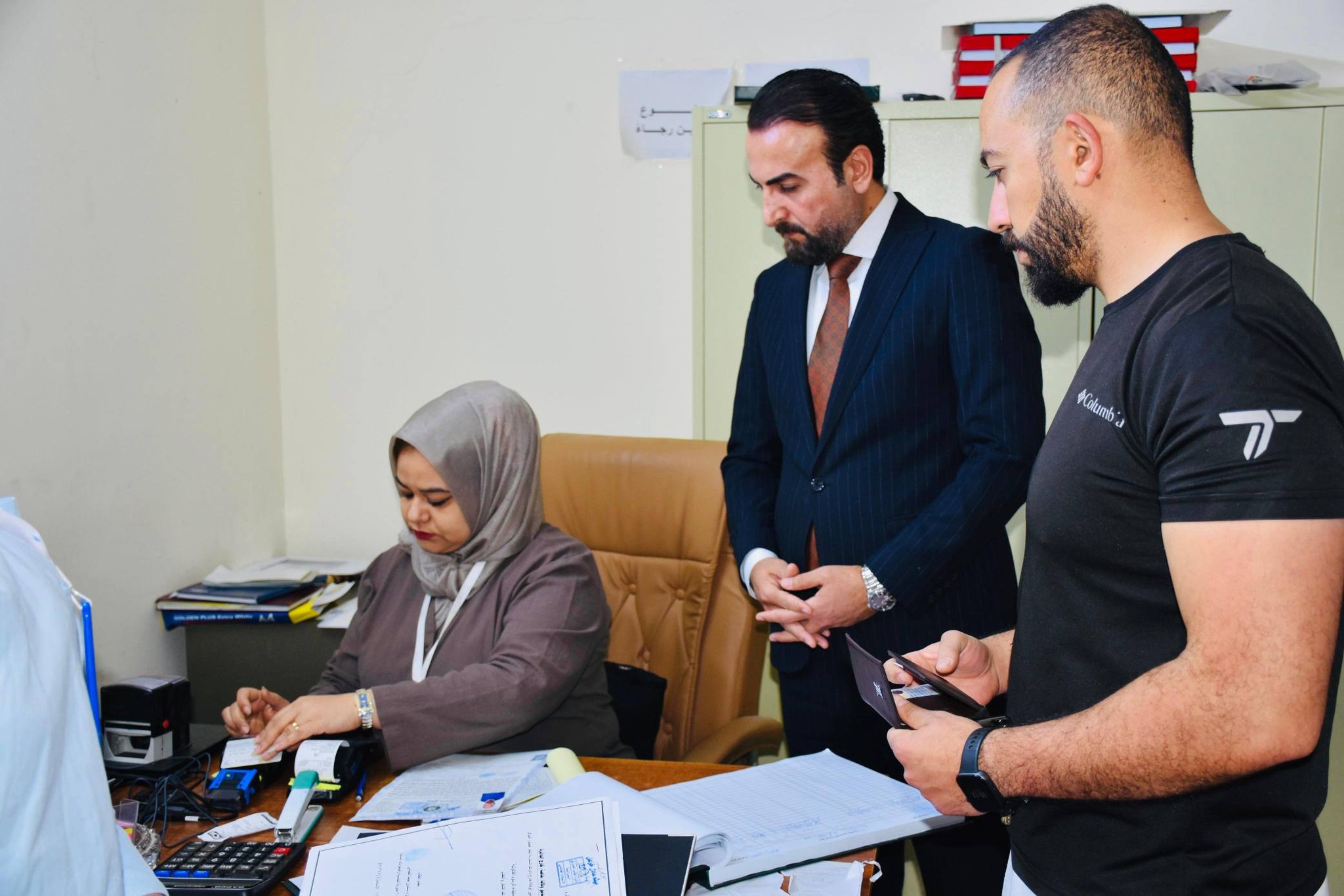 مدير عام دائرة الكتاب العدول يتفقد كاتب عدل الغزالية لمتابعة استكمــال إجـــراءات أنطــلاق نظـــام الأتمتة الإلكترونية