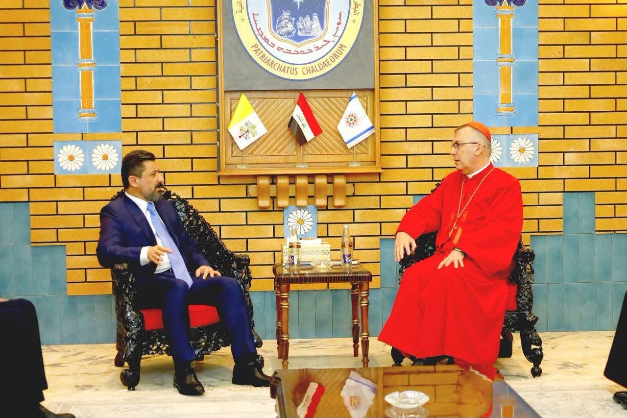 وزير العدل يلتقي بطريرك الكنيسة الكلدانية ويبحث إجراءات الوزارة في حماية أملاك المسيحيين وصون حقوقهم